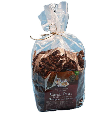 Carob Pasta im Schmuckbeutel. Ein tolles Produkt für dich Küche und ein schönes Geschenk für bewusste Menschen.