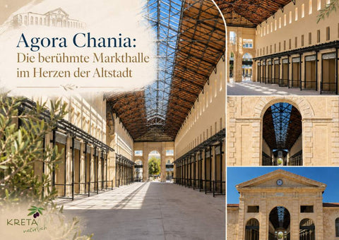 Die Markthalle von Chania kurz vor der Wiedereröffnung