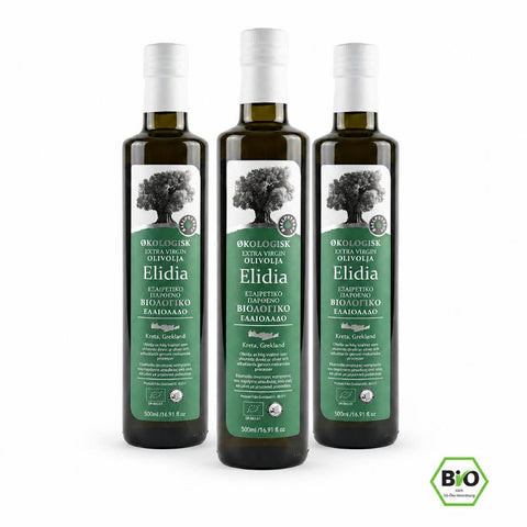 BIO extra natives Olivenöl aus Kreta | Elidia