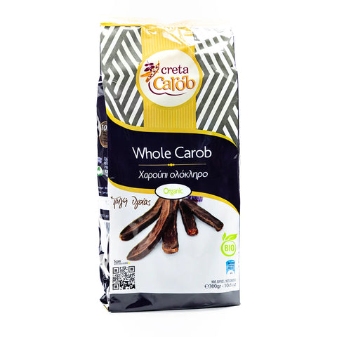 Ganze Carob Schoten