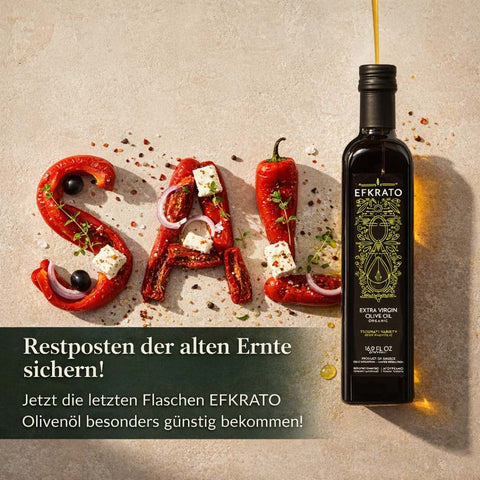 BIO - EFKRATO Extra Natives Olivenöl aus Kreta