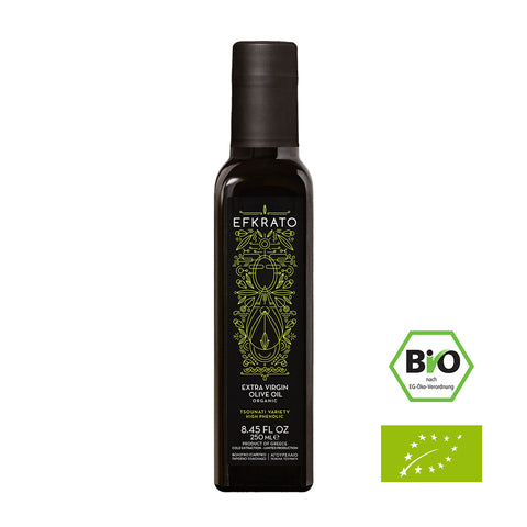Efkrato Extra Natives Olivenöl, 250 ml – erstklassiges, kaltgepresstes Olivenöl aus Griechenland mit fruchtig-mildem Geschmack
