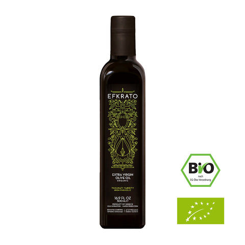 Efkrato Extra Natives Olivenöl, 500 g – erstklassiges, kaltgepresstes Olivenöl aus Griechenland mit fruchtig-mildem Geschmack