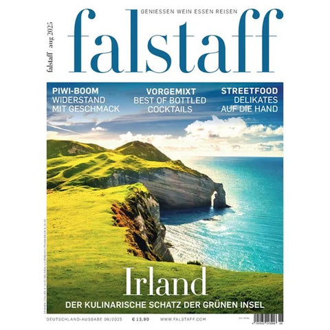 Falstaff Magazin August 25 Cover Irland