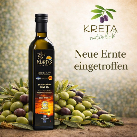 Olivenöl kaltgepresst - Glasflasche