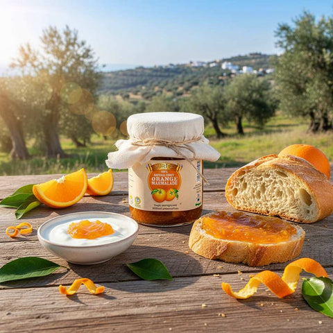 Kurtes Marmelade aus Kreta – natürlich fruchtiger Genuss im Glas, handwerklich hergestellt ohne Zusatzstoffe