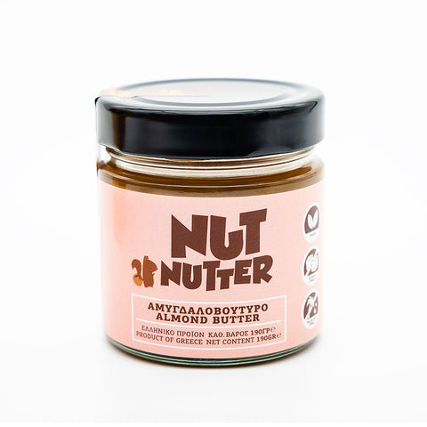 Nutnutter Mandelmus - Almond Butter 99,9 % Mandeln, kein Palmfett, keine Zusatzstoffe