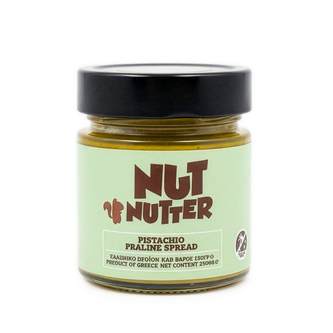 Nut Nutter Pistazien Aufstrich – hochwertiger Aufstrich aus Kreta, ohne Palmfett und aufwendig hergestellt