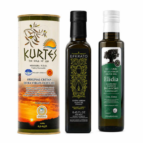 Olivenöl Probierpaket aus Kreta