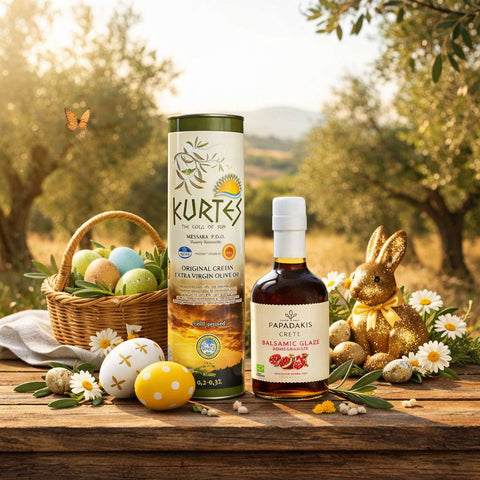 Osterset extra natives Olivenöl und Balsamico Creme Granatapfel BIO