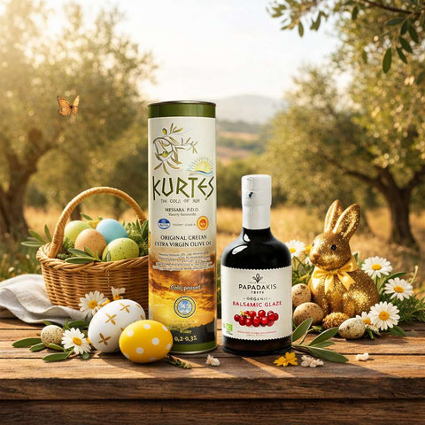Osterset extra natives Olivenöl und Balsamico Essig Creme Pur