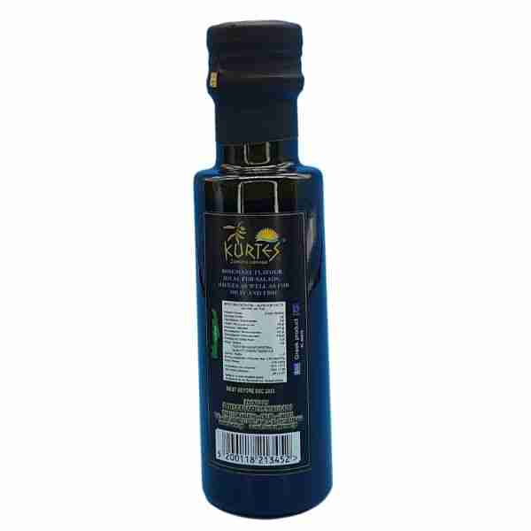 Kurtes Olivenöl mit Rosmarin 100 ml Rueckseite